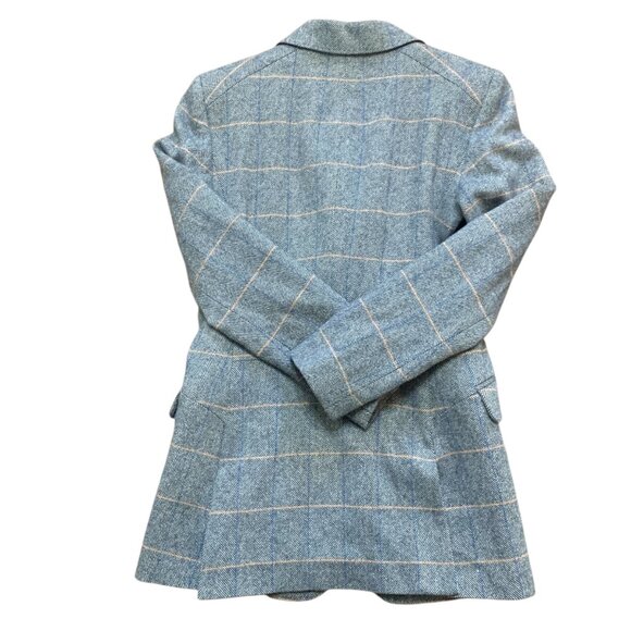 NWT Rag & Bone Wool Blazer Annie Plaid Gray Check Sz S Academia Boardroom $650 - Picture 9 of 16